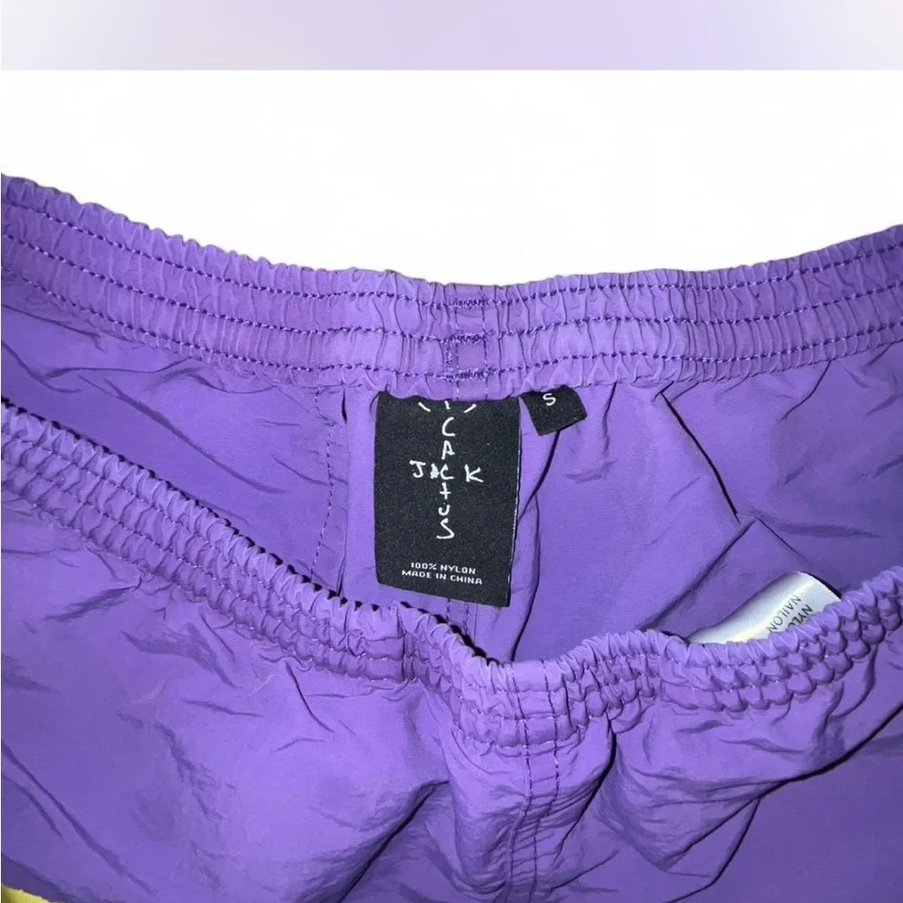 Cactus Jack by Travis Scott Purple Athletic Shorts - Picture 4 of 4